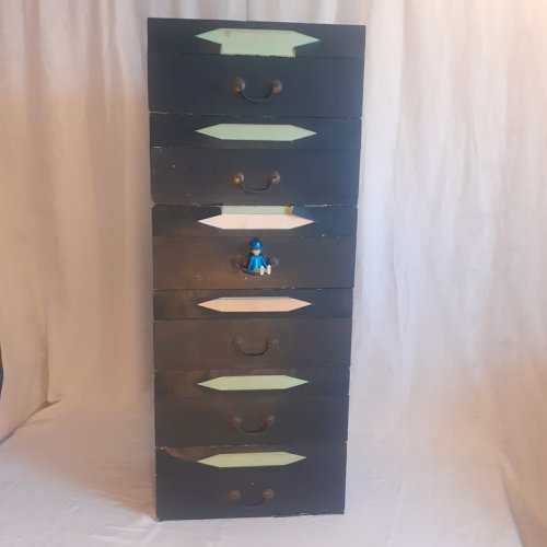 6 cartons anciens de cartonnier, archives, classeurs de notaire ref973