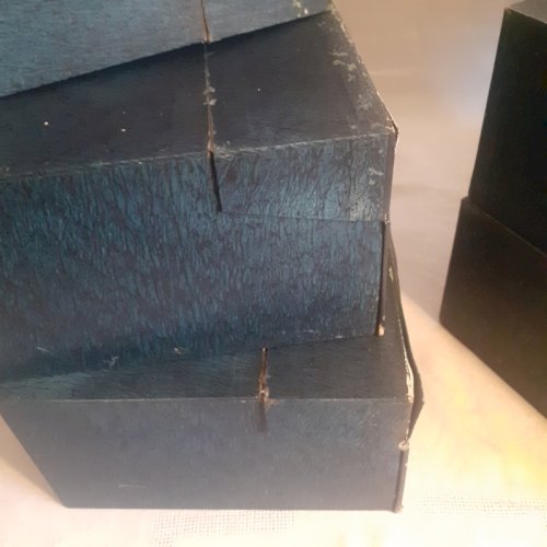 6 cartons anciens de cartonnier, archives, classeurs de notaire ref973