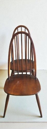 6 chaises / fauteuils Quaker modèle Windsor, Ercol 1950s