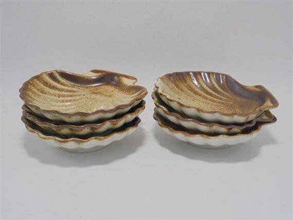 6 coupelles en grès