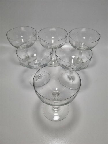 6 coupes à champagne