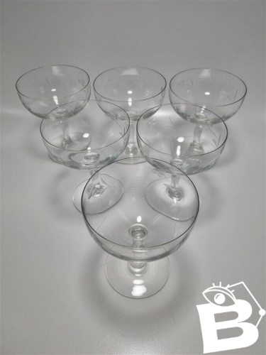 6 coupes à champagne