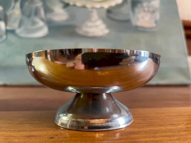 6 coupes à glace en inox