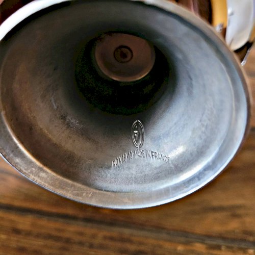 6 Coupes à glaces inox vintage Guy Degrenne (dessert, sorbet)