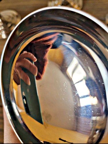 6 coupes à glaces vintage en inox Letang Remy