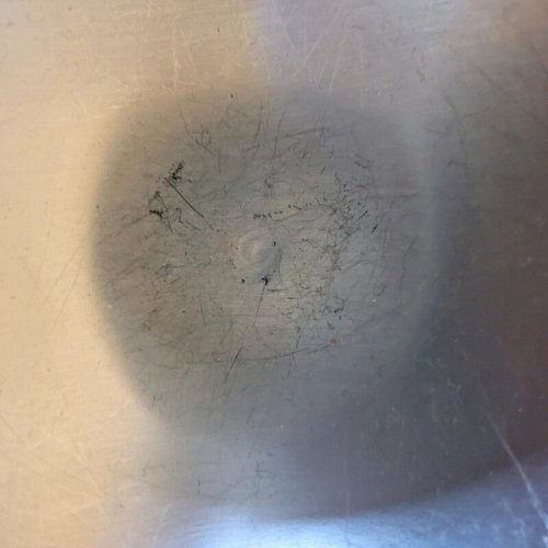 6 Coupes glaces dessert inox vintage année 70-80, forme ronde