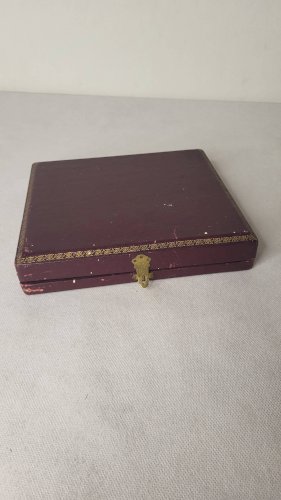 6 cuillères à café en métal argenté Art Nouveau