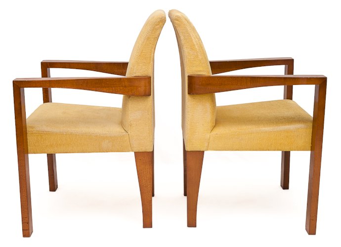 6 fauteuils bridge par Hugues Chevalier 