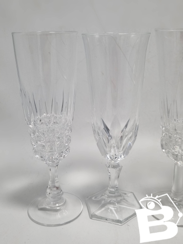 6 flûtes à champagne