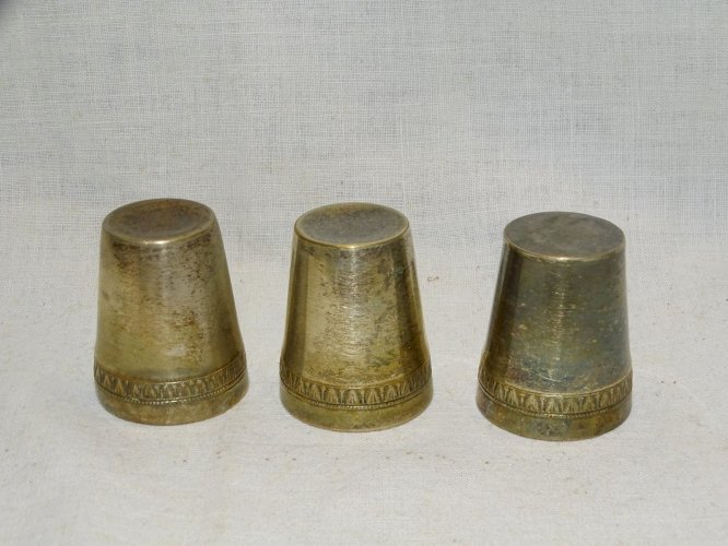 -6 GOBELETS & PLATEAU en Métal Argenté LIQUEUR VITRINE déco collection   D