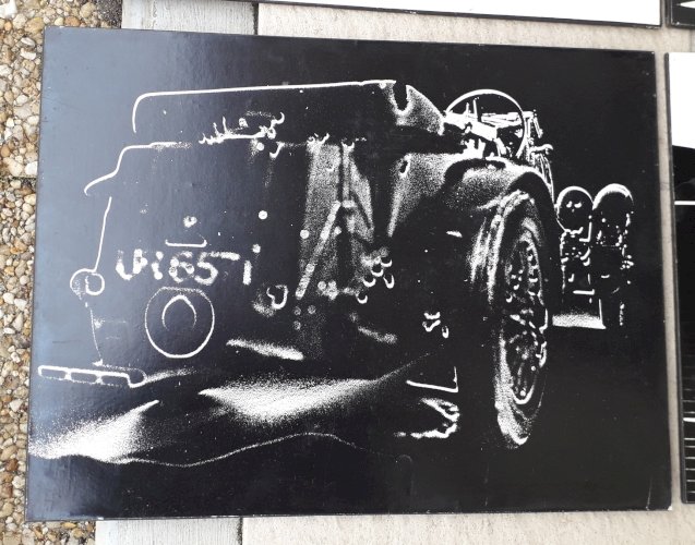 6 photographies en noir et blanc