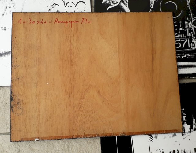 6 photographies en noir et blanc