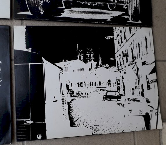 6 photographies en noir et blanc