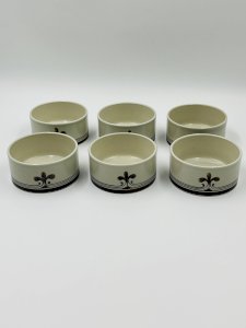 6 Rosenthal studio-line Siena ramekins by Richard Scharrer 1970