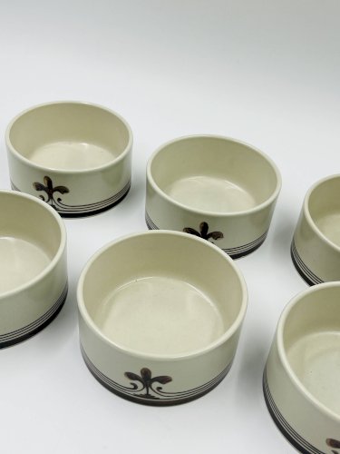 6 Ramequins Rosenthal studio-line Siena par Richard Scharrer 1970