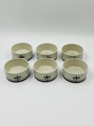 6 Ramequins Rosenthal studio-line Siena par Richard Scharrer 1970