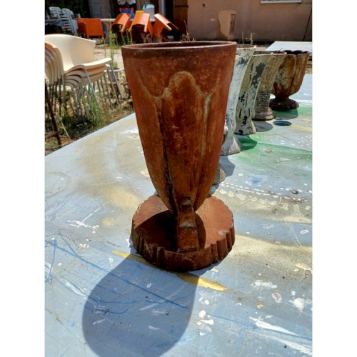 6 Vases en Fonte 1900 : Charleville - Mézières