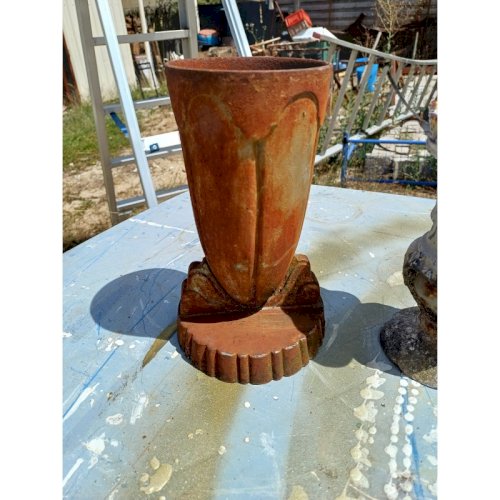 6 Vases en Fonte 1900 : Charleville - Mézières