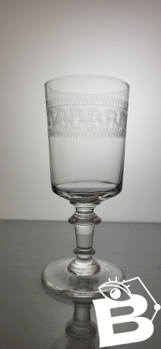 6 verres à eau / vin, XIXème