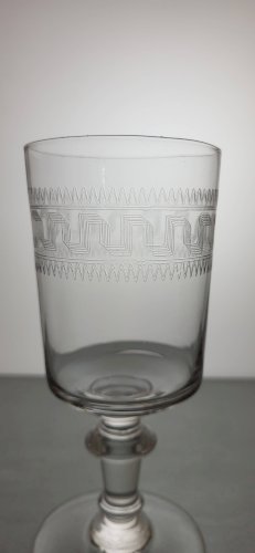 6 verres à eau / vin, XIXème