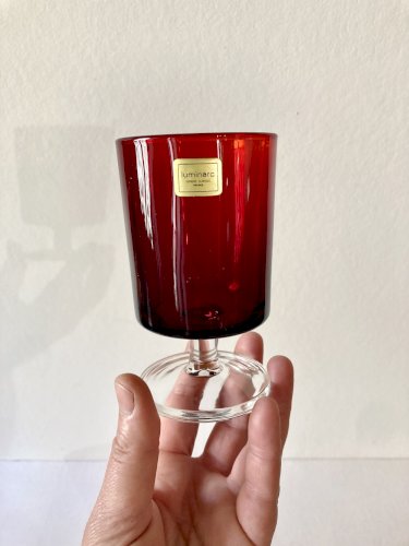 6 verres à pied Luminarc, modèle Suède n°2, boîte d'origine