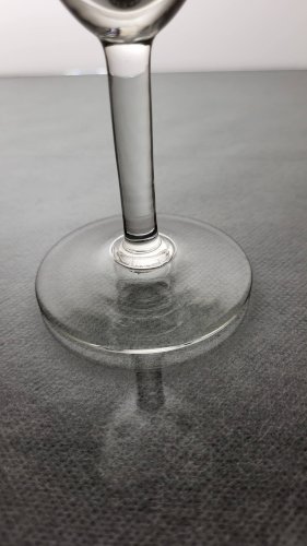 6 verres à vin Art déco en cristal