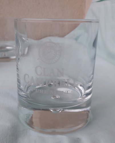 6 verres à Whisky Clan Campbell