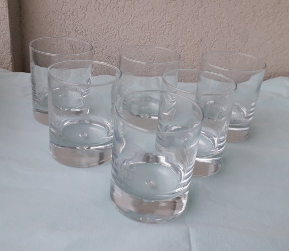 6 verres à Whisky