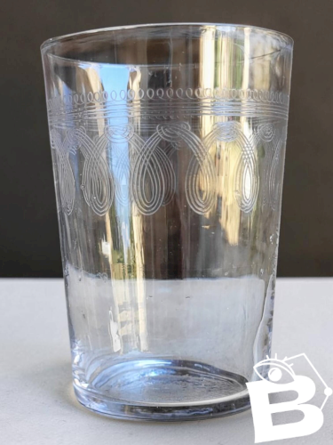 6 verres, gobelets à eau