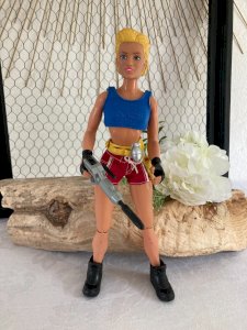 625⚜️ Action Man Figurine Nathalie Année 1996 Hasbro Hauteur 29 Cm