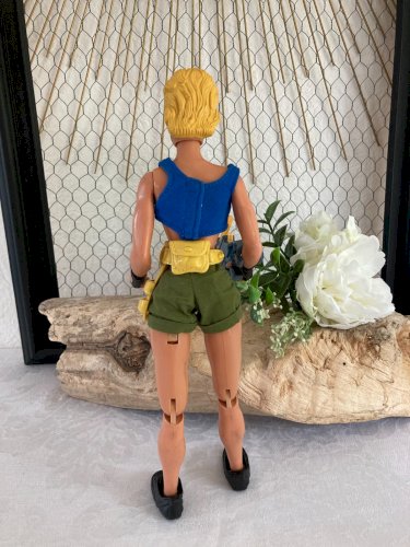 625⚜️ Action Man Figurine Nathalie Année 1996 Hasbro Hauteur 29 Cm