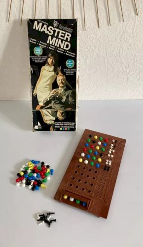 7 ⚜️ Ancien Jeu de Société The Original Invicta Master Mind Année 1972 Vintage