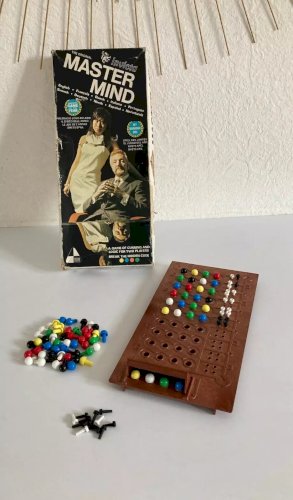 7 ⚜️ Ancien Jeu de Société The Original Invicta Master Mind Année 1972 Vintage