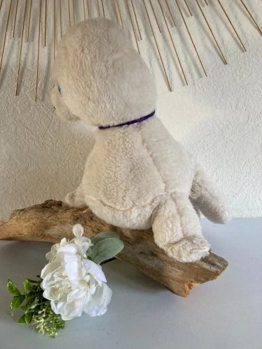 7 ⚜️  Ancienne Peluche Doudou Bébé Phoque Bibifoc Chamti Vintage