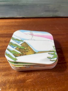 7 sous-verres vintage années 80’