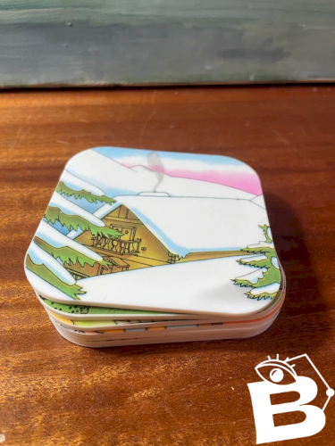 7 sous-verres vintage années 80’