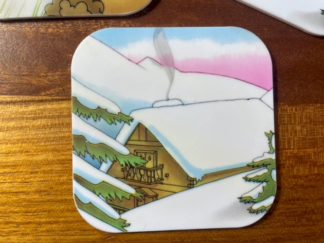 7 sous-verres vintage années 80’