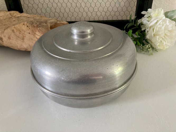 724⚜️ Ancienne Yaourtière Yalacta Pots en Verre Pyrex, Aluminium Vintage