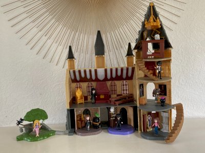 724⚜️ Jouet Château de Poudlard Magical Harry Potter et Figurines Sons & Lumière