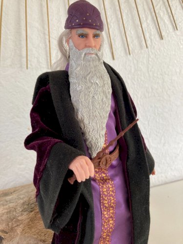 724⚜️ Poupée Figurine Dumbledore Harry Potter Mattel Hauteur 32 Cm Année 2018