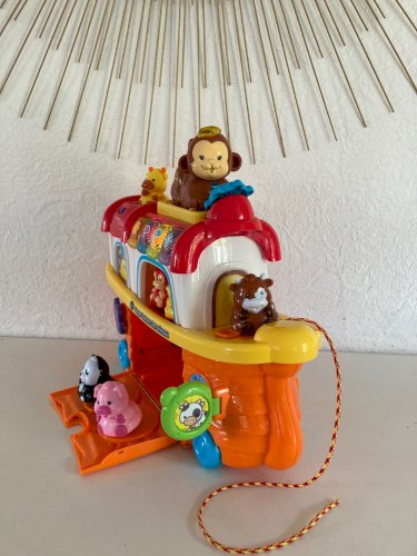 724⚜️ Vtech Tut Tut Animo Le Super Bateau Des Animaux Complet Lumineux & Sons