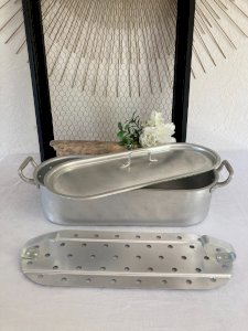 725⚜️ Vintage Aluminum Fishmonger Length 42 Cm