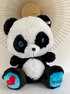 725⚜️ Grande Grosse Peluche Doudou Panda Peluche Du Parc Nigloland Hauteur 60 Cm