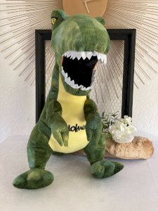 725⚜️ Grande Peluche Doudou Dinosaure Aventure Du Parc Nigloland Hauteur 50 Cm