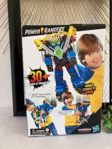 725⚜️Robot Power Rangers Beast Morphers Beast X Ultrazord Hasbro Fonctionne Neuf