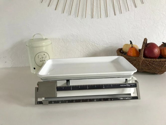 8 ⚜️ Ancienne Balance Terraillon 5 Kg Vintage