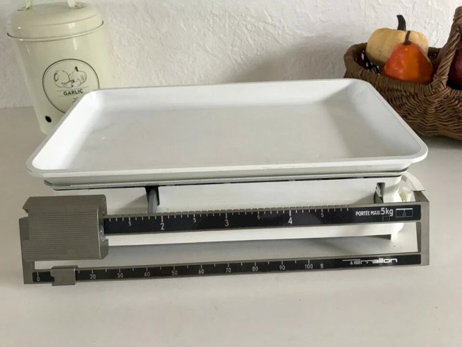 8 ⚜️ Ancienne Balance Terraillon 5 Kg Vintage