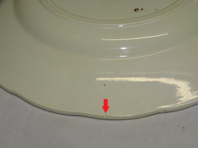 -8 ASSIETTES A DESSERT  CERAMIQUE SARREGUEMINES signées H.LOUX OBERNAI    D