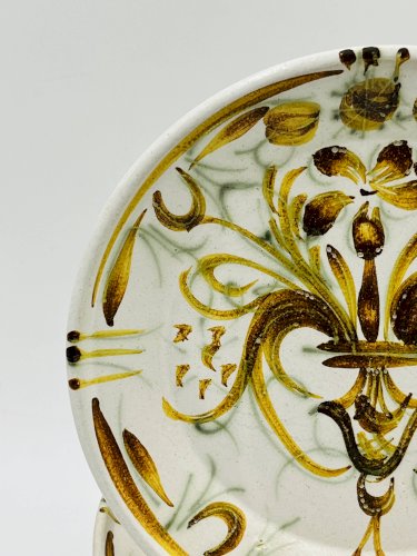 8 Assiettes Dessert Keraluc Quimper Renaissance 1960