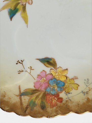 8 assiettes en porcelaine de Limoges, Martial Redon / Art Nouveau